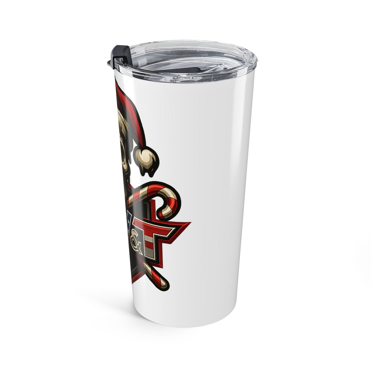 Tumbler 20oz | Skull | Santa Skull Tumbler | Christmas | RW&T