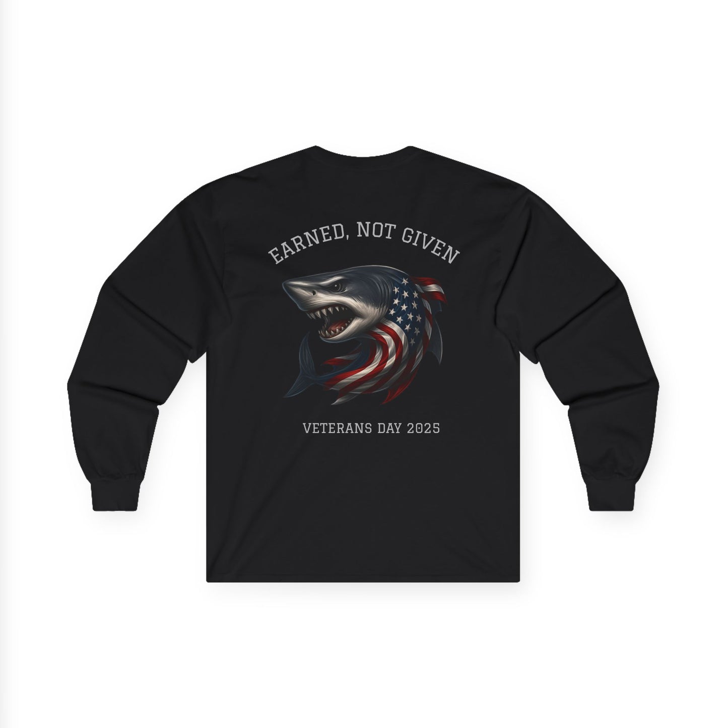 “Earned, Not Given” – Veterans Day Limited Edition Long Sleeve | Shark