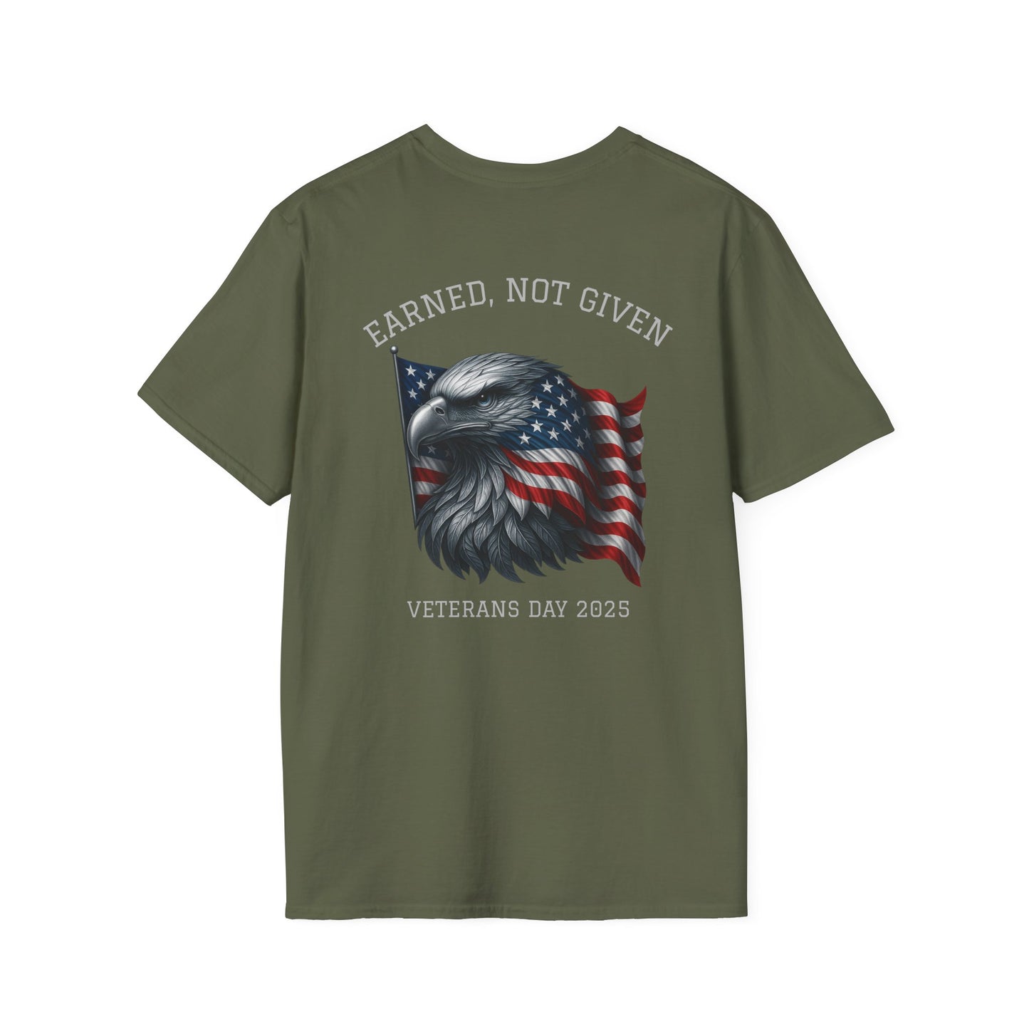 “Earned, Not Given” – Veterans Day Limited Edition Tee | Eagle