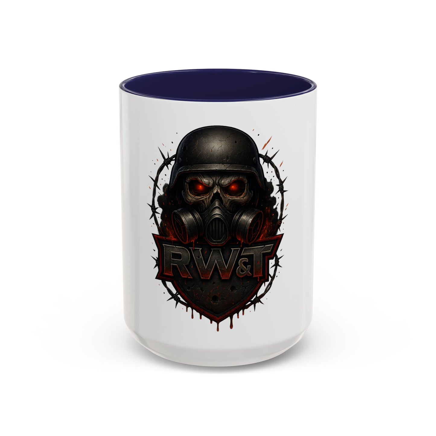 Rebellious Skull Accent Coffee Mug - Perfect for Gifting, Home Decor, Office Use, Goth Aesthetic, or Halloween Celebrations