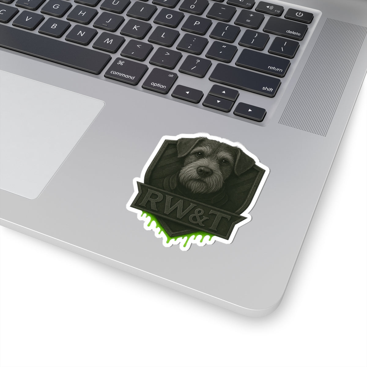 Sleek Dog-Themed Kiss-Cut Stickers, Pet Lover Decor, Laptop Accessories, Customizable Gift Ideas, Animal Enthusiast Must-Have