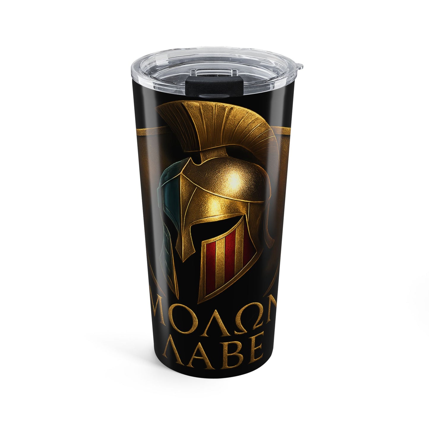 Tumbler 20oz | Gold | Spartan Helmet