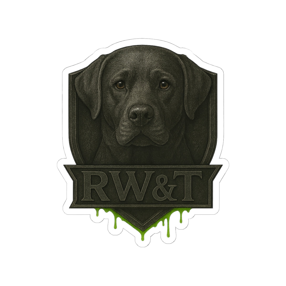 Stylish Pet Lover Kiss-Cut Stickers | Dog Decor, Laptop Stickers, Gift for Dog Owners, Animal Enthusiasts, Custom Pet Stickers