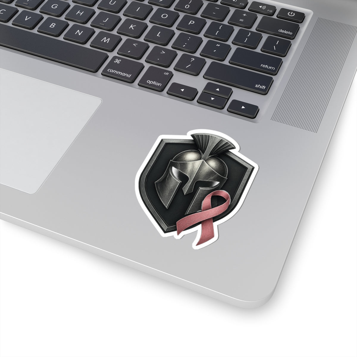 Breast Cancer Awareness | Kiss-Cut Stickers | Spartan Helmet | Pink Ribbon