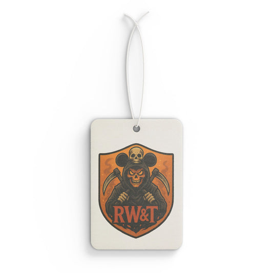 Halloween | Rebel Vibes Car Air Freshener - Edgy Armor Design, Unique Gift for Car Lovers, Halloween Decor, Road Trip Essential, Vintage Style