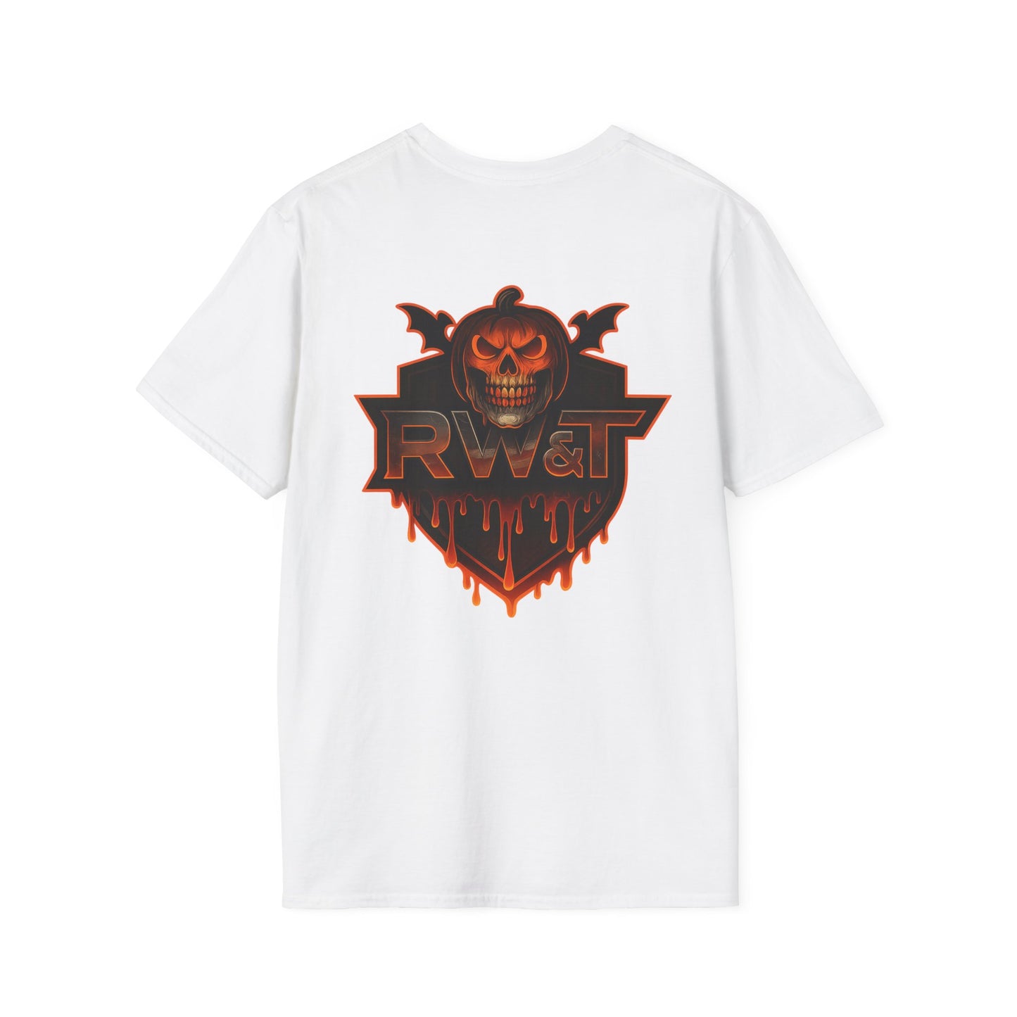 Halloween Graphic Tee, Unisex Softstyle T-Shirt, Spooky Shirt, Casual Wear, Halloween Costume, Fall Fashion