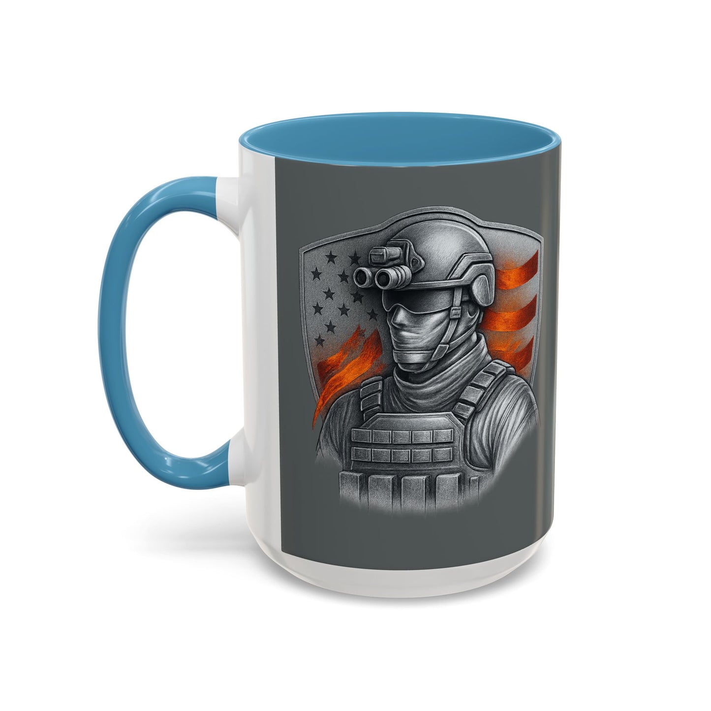 Patriotic Coffee Mug | 15oz | Soldier | RW&T