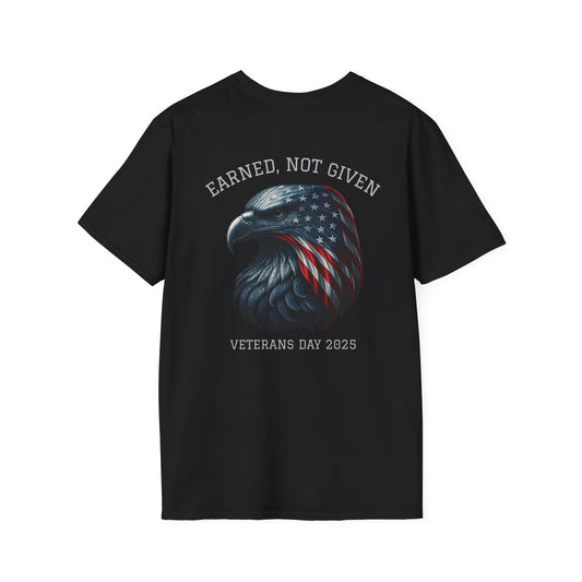 “Earned, Not Given” – Veterans Day Limited Edition Tee | Eagle