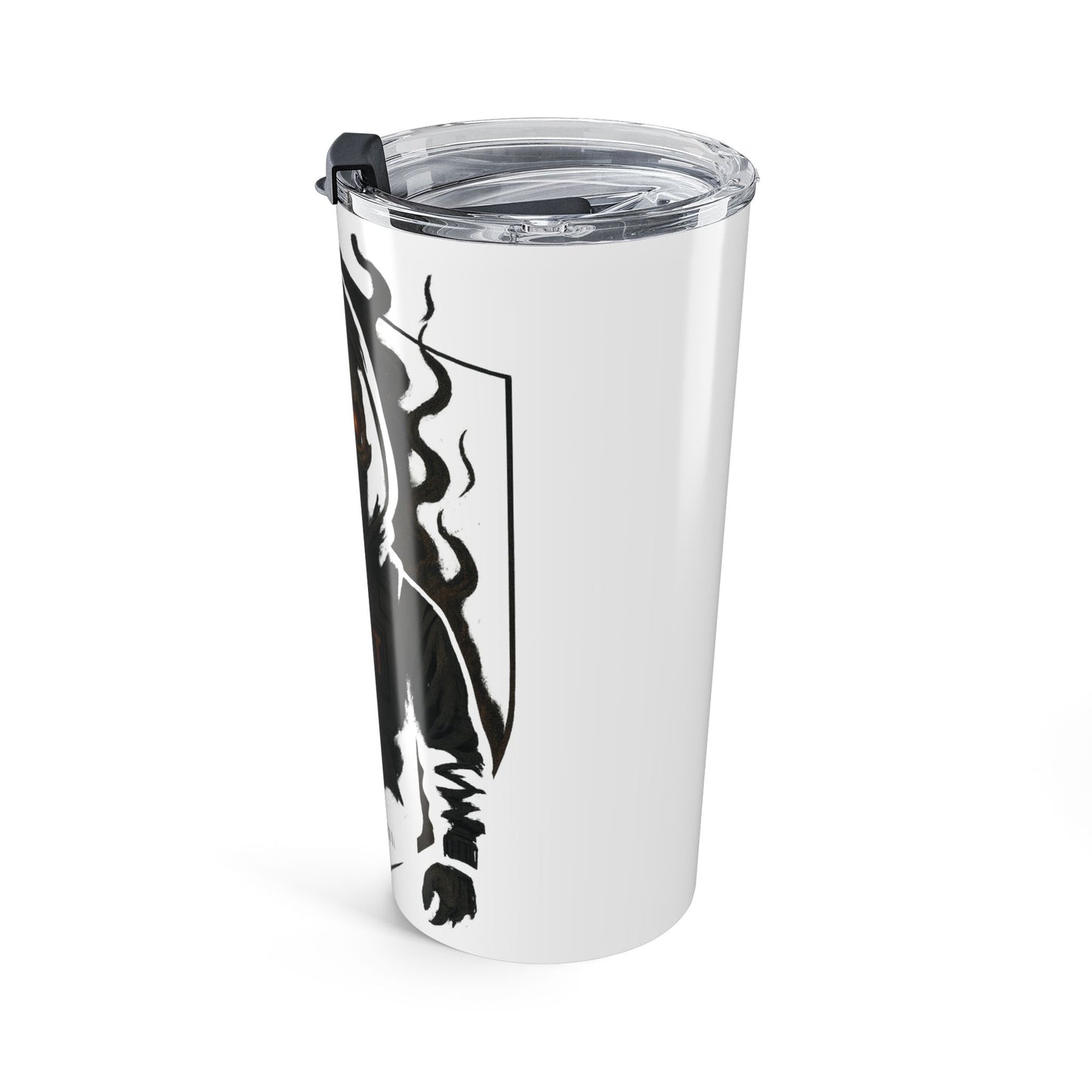 Tumbler 20oz | Halloween | Skull | Orange Eyes