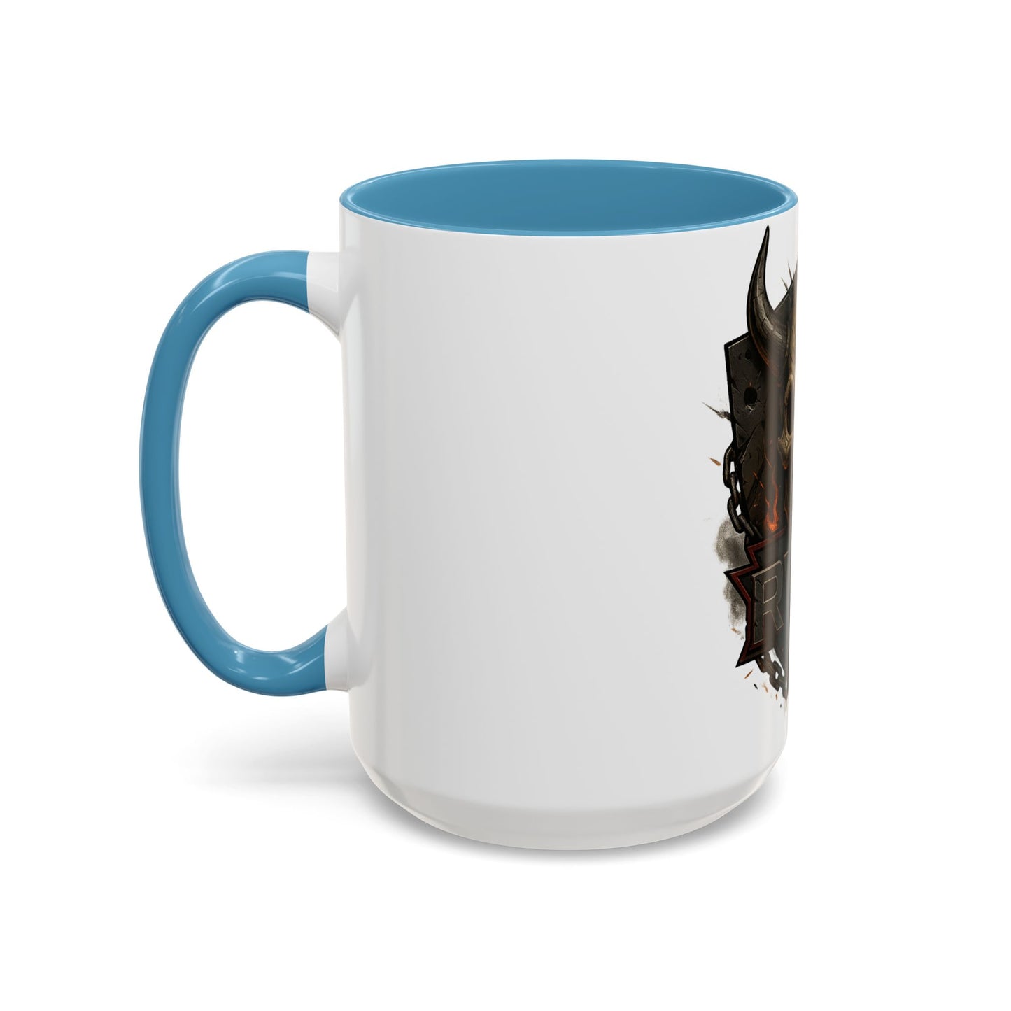 ⚔️ “RW&T War Beast – Spiked Skull Edition” | Skull Design Coffee Mug - Gothic Decor, Halloween Gift, Cafe Vibe, Unique Drinkware, Trendy Kitchen Accent