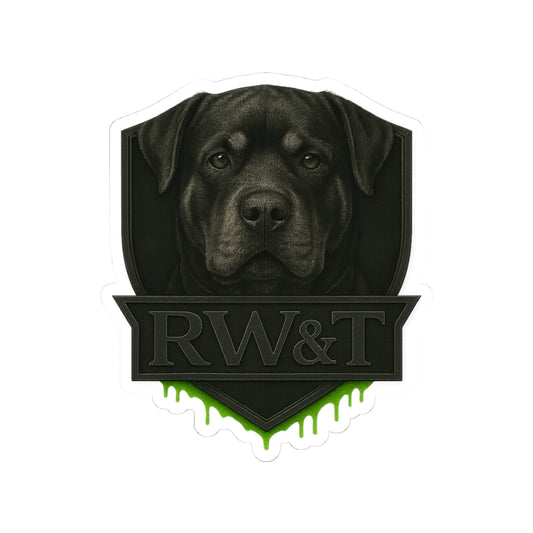 Rottweiler Kiss-Cut Stickers | Dog Lover Decals | Laptop Stickers | Pet Themed Gifts | Customizable Art Stickers