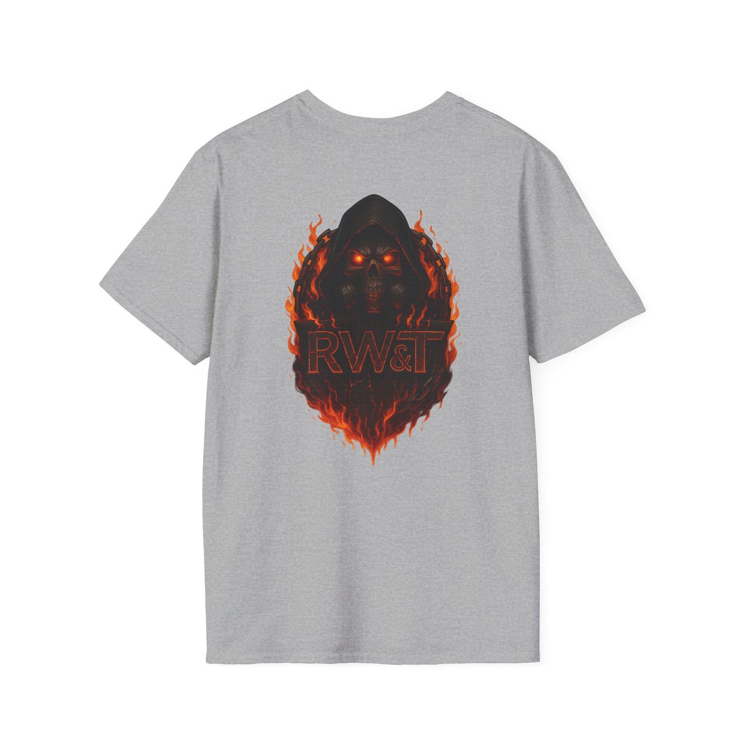 🔥 “RW&T Hellfire Reaper – Flames of War Edition” | Unisex Softstyle T-Shirt