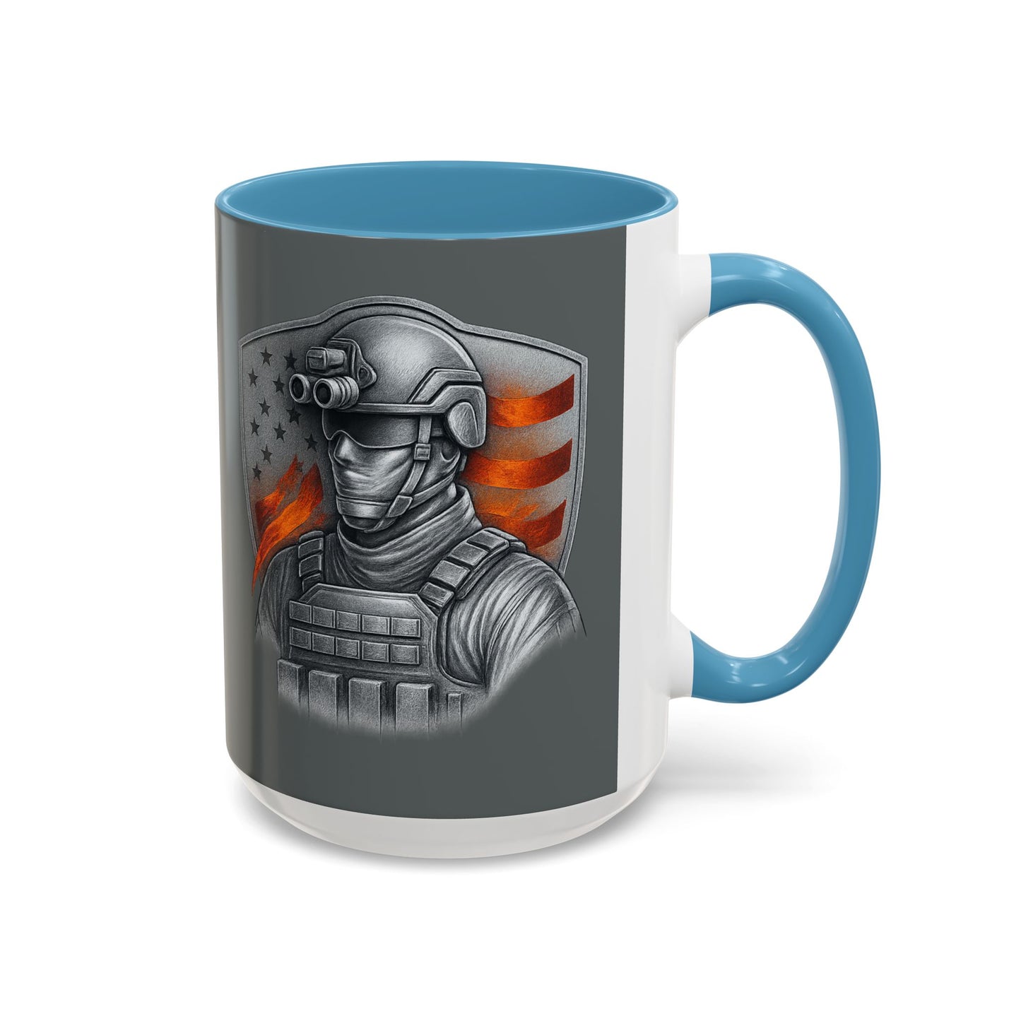 Patriotic Coffee Mug | 15oz | Soldier | RW&T