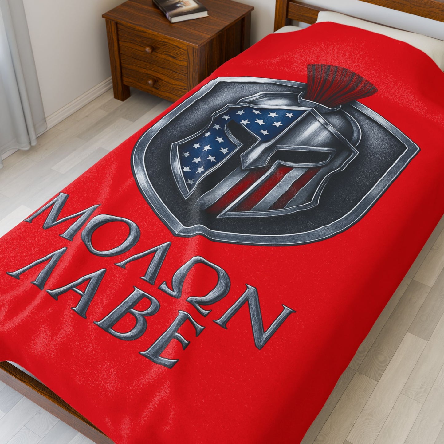 Plush Blanket | Spartan helmet