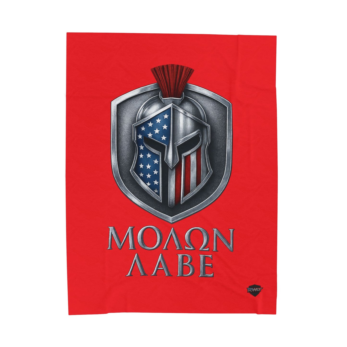 Plush Blanket | Spartan helmet