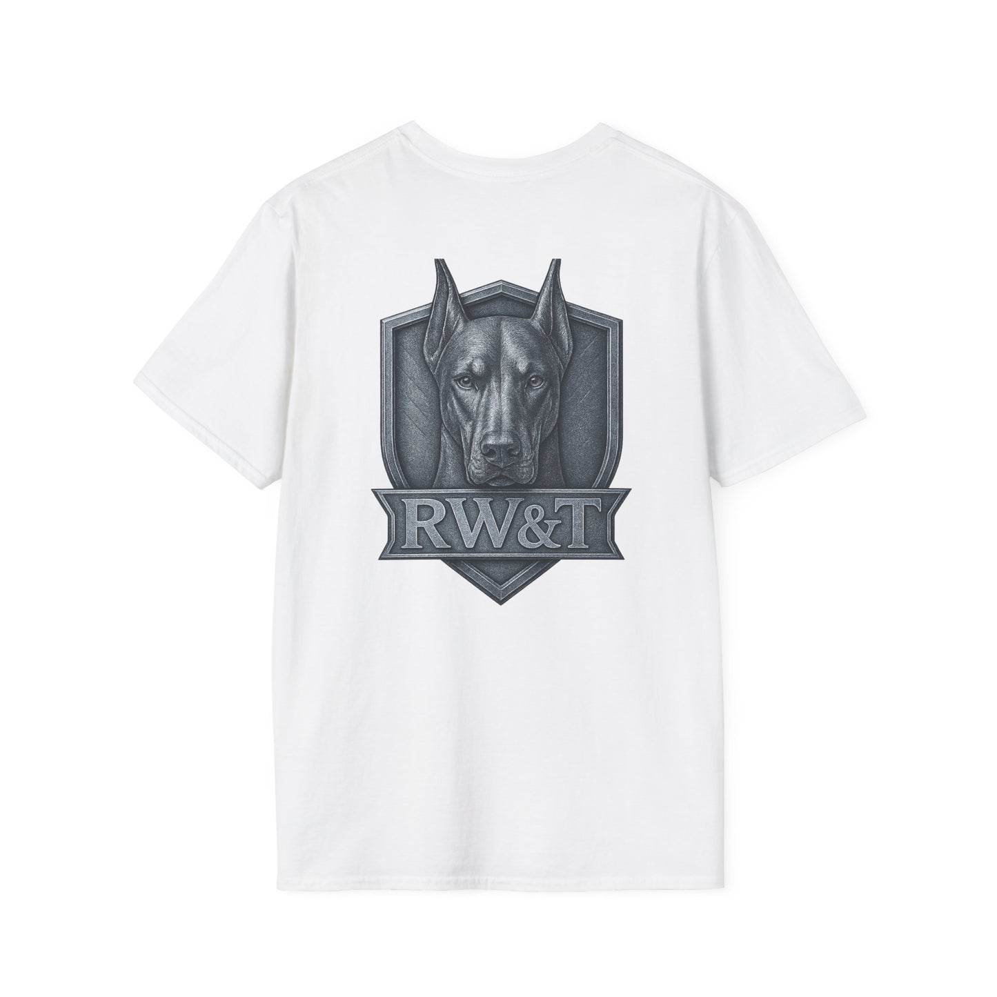 RW&T Doberman | Unisex Softstyle T-Shirt