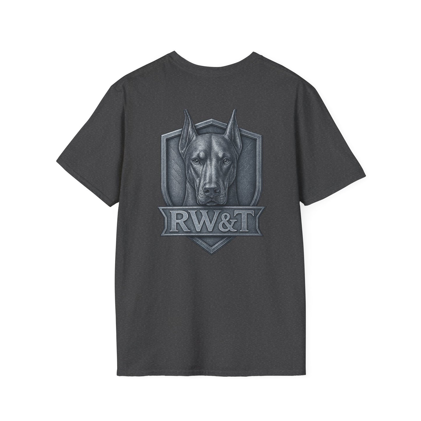 RW&T Doberman | Unisex Softstyle T-Shirt
