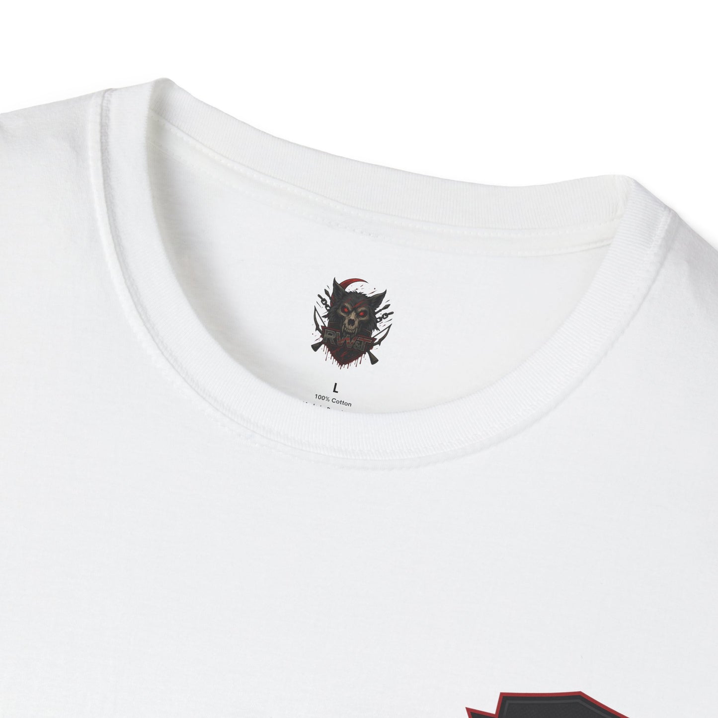 🐺 “RW&T Berserker Wolf – Savage Crest Edition” | Unisex Softstyle T-Shirt