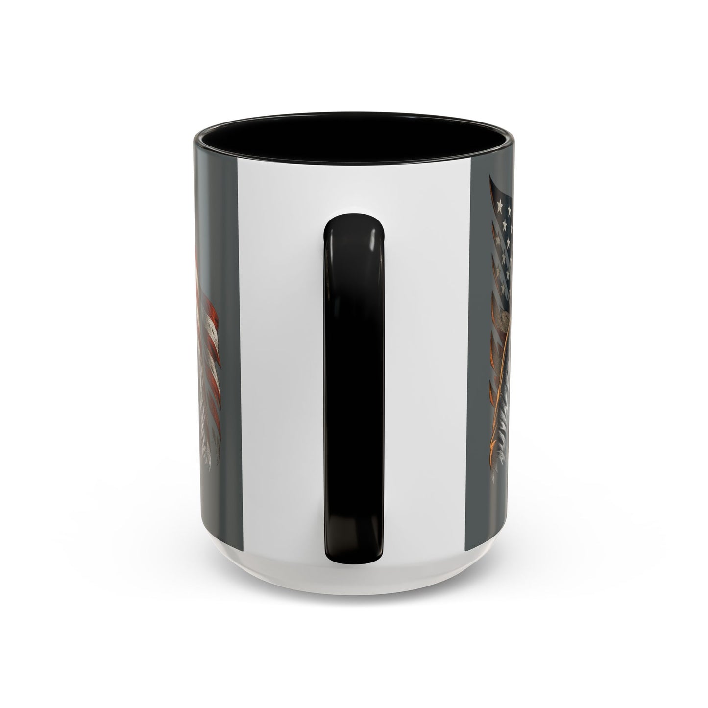 Patriotic Coffee Mug | Soldier | American Flag | 15oz