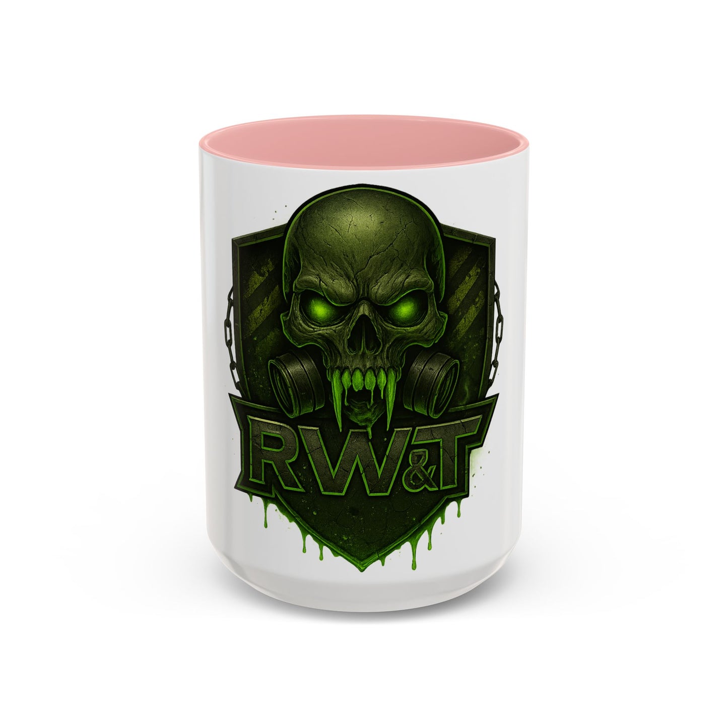 ☣️ “RW&T Apocalypse Skull – Gas Mask Warzone Edition” | Perfect for Halloween, Gift for Gamers, Unique Mug for Home Office, Skull Themed Drinkware