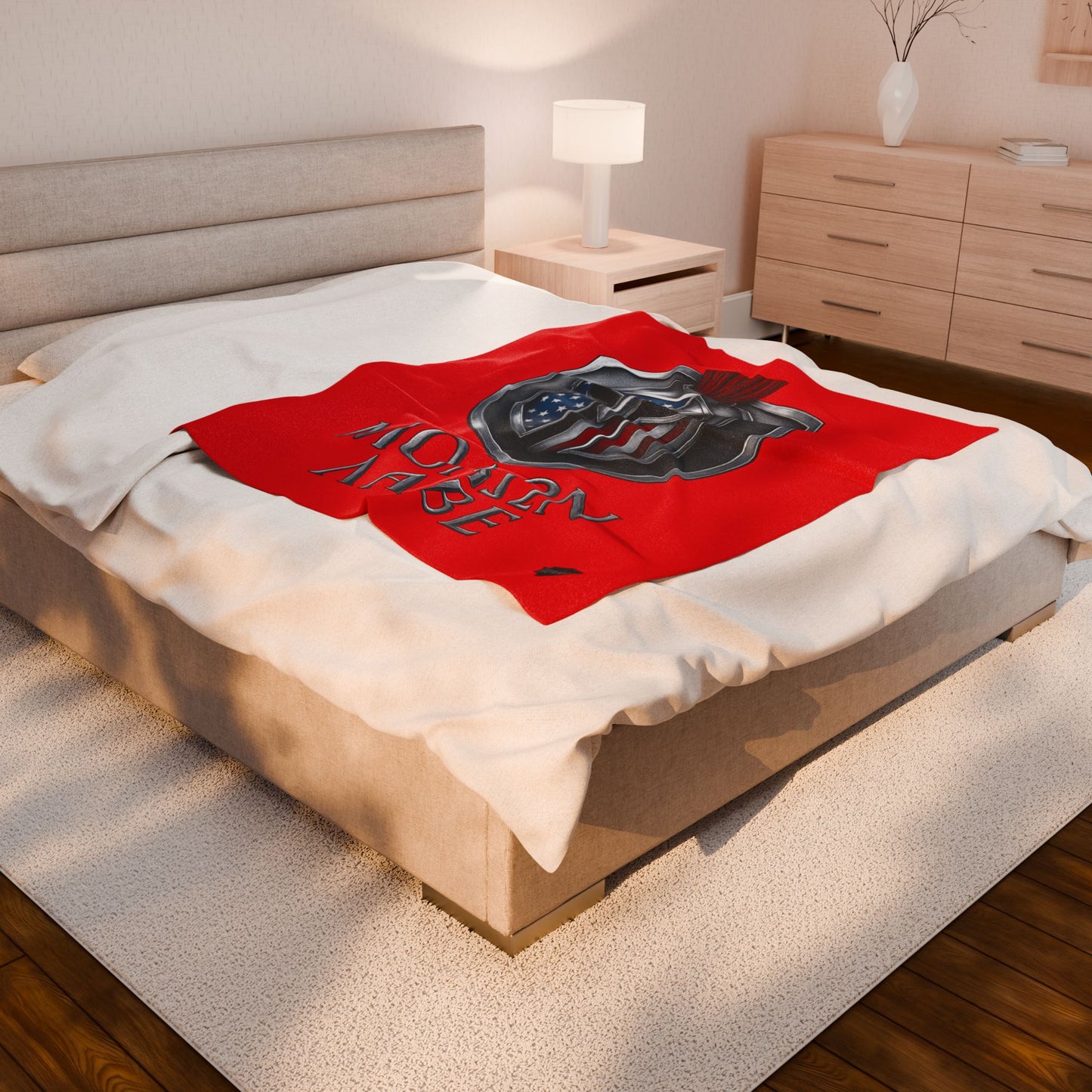 Plush Blanket | Spartan helmet