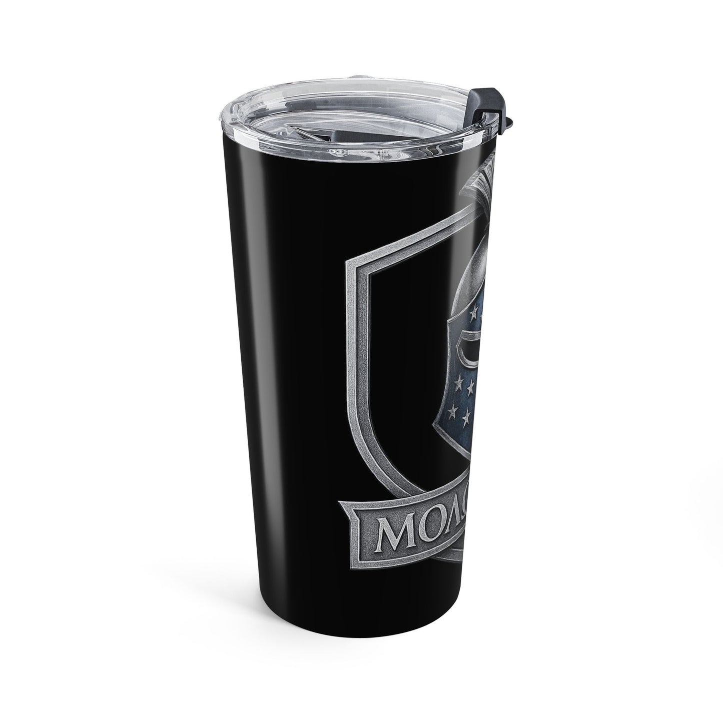 Tumbler 20oz | Spartan Helmet | Silver