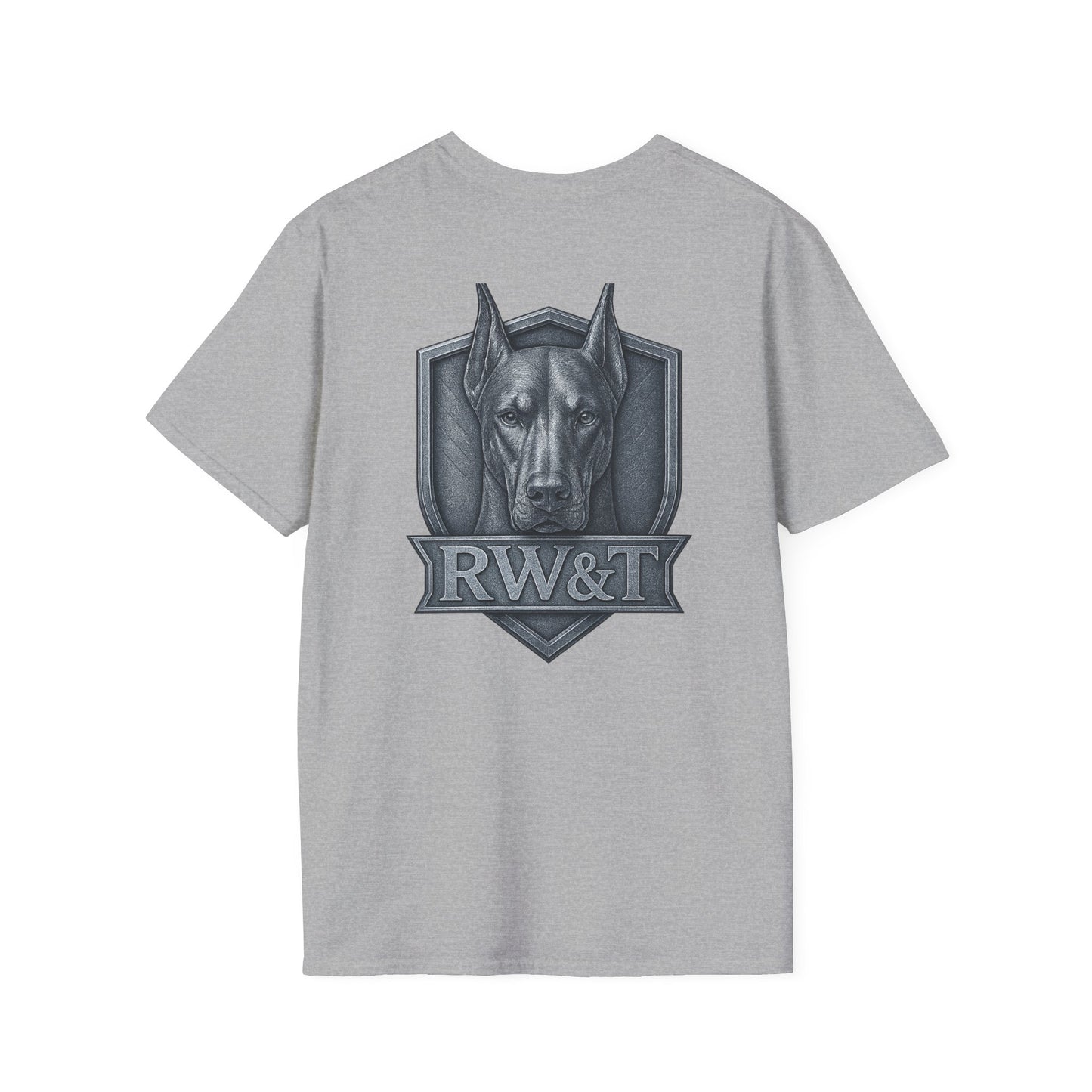 RW&T Doberman | Unisex Softstyle T-Shirt