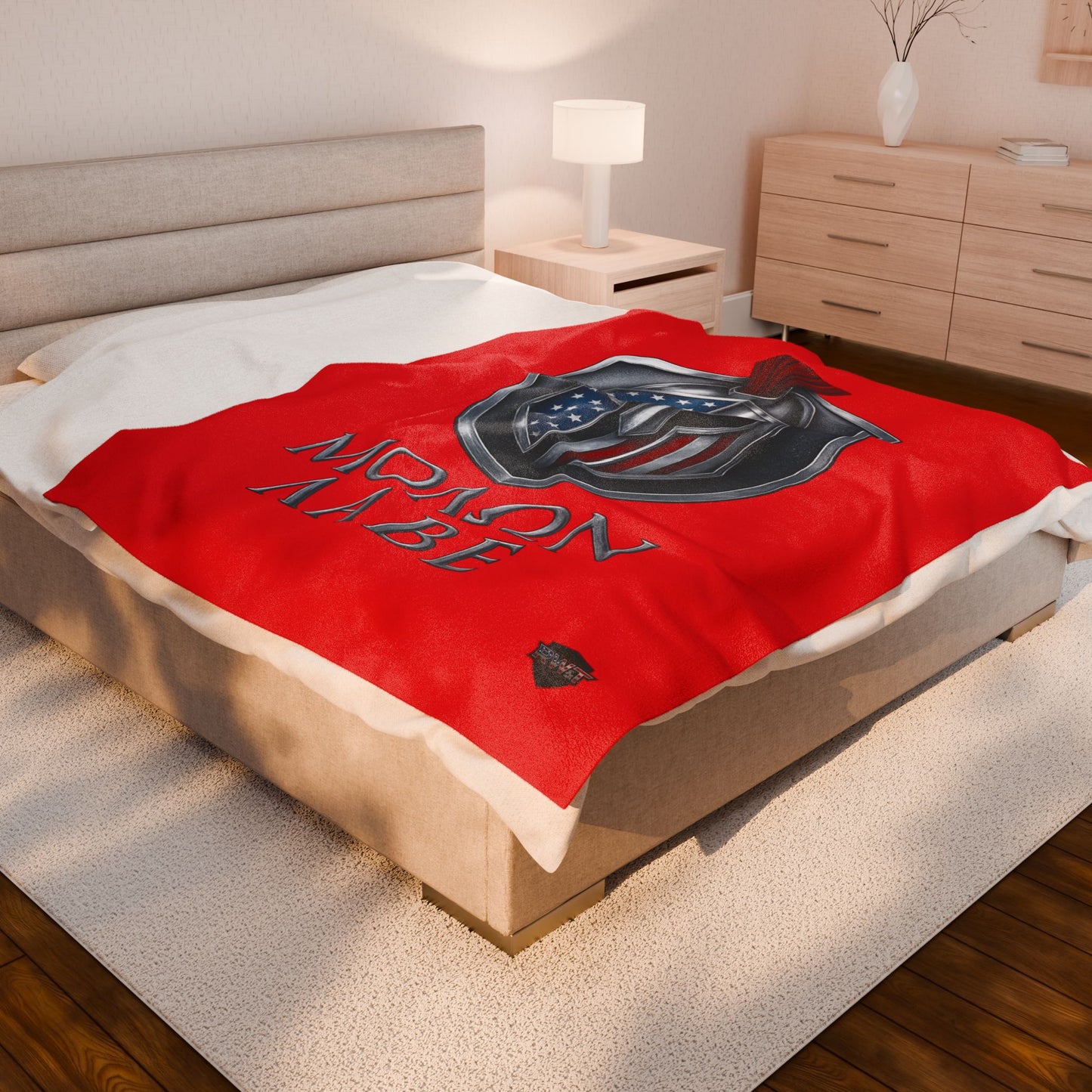 Plush Blanket | Spartan helmet