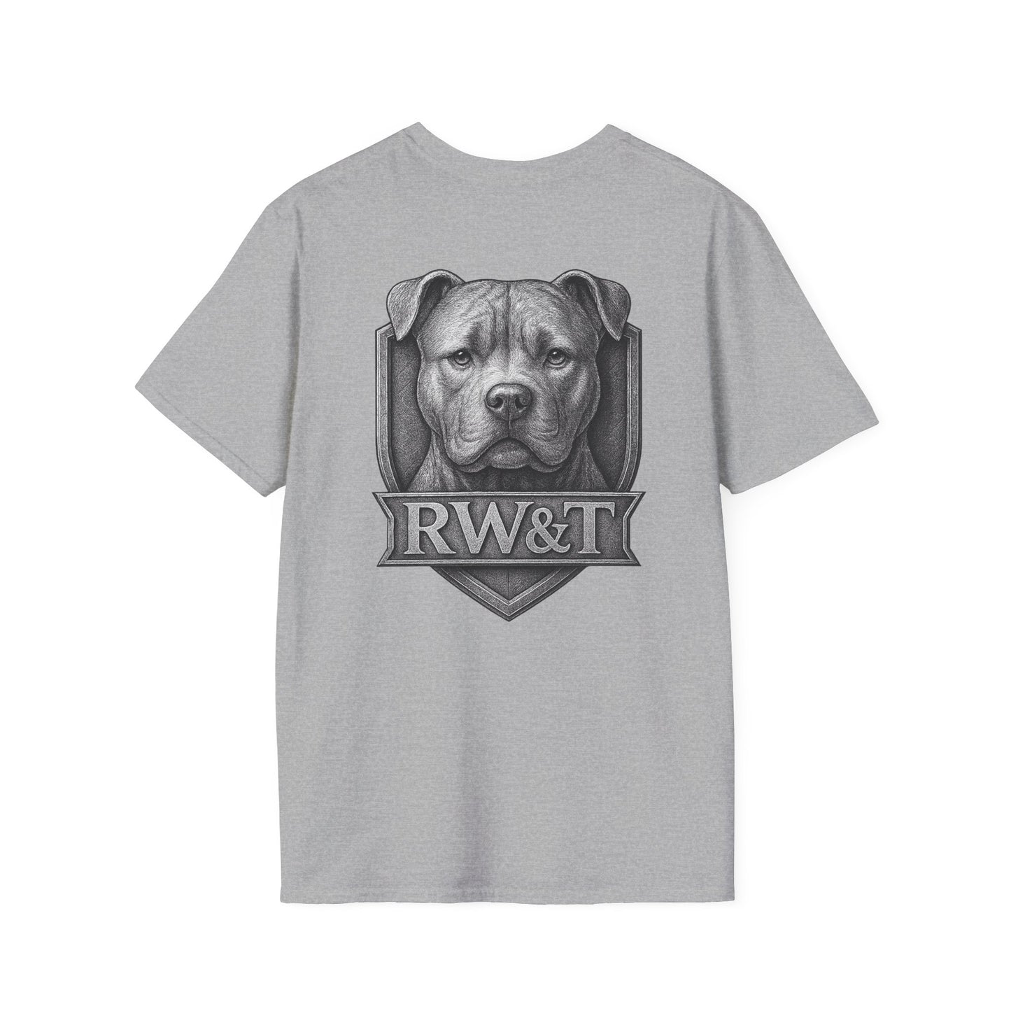 RW&T Staffordshire Terrier | Unisex Softstyle T-Shirt