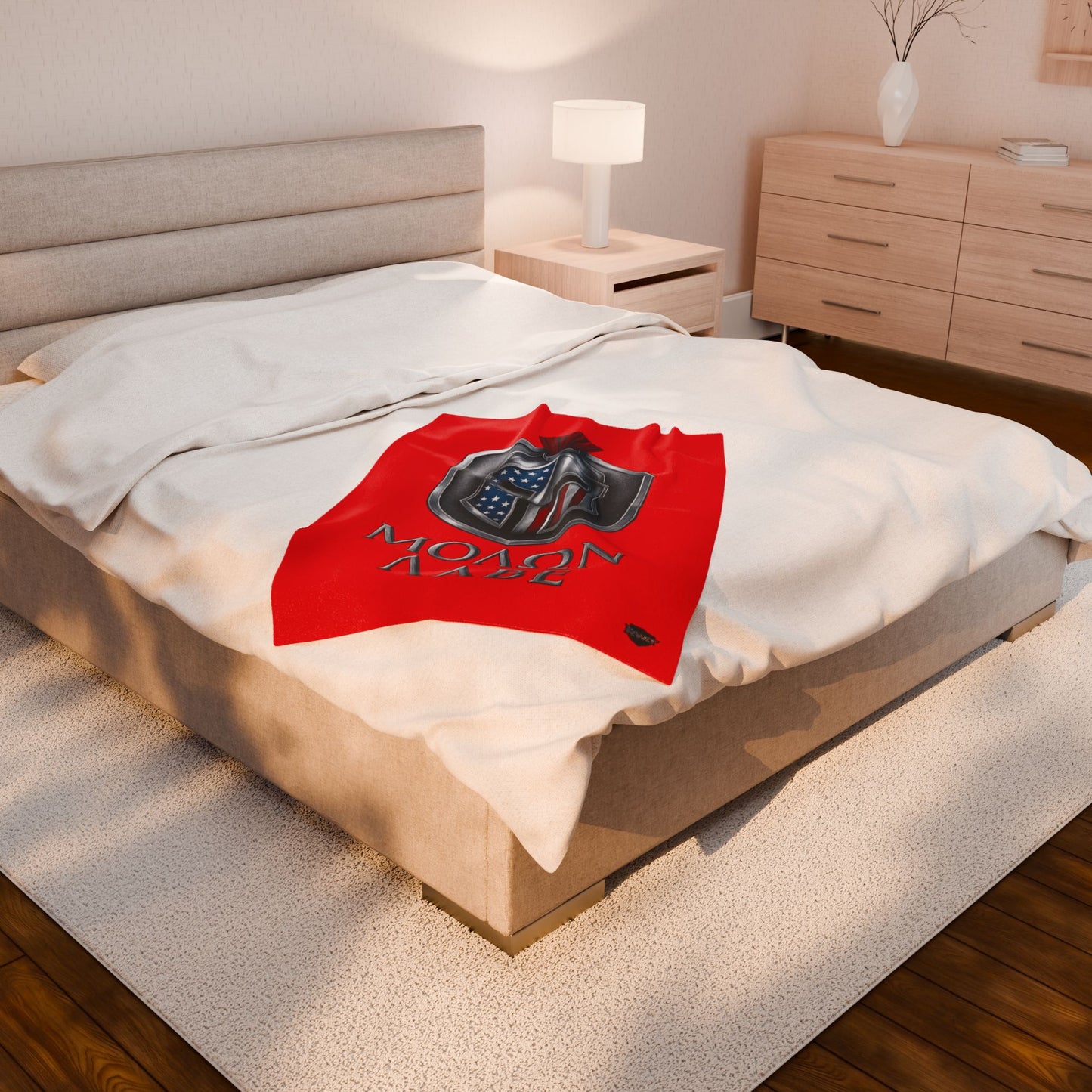 Plush Blanket | Spartan helmet