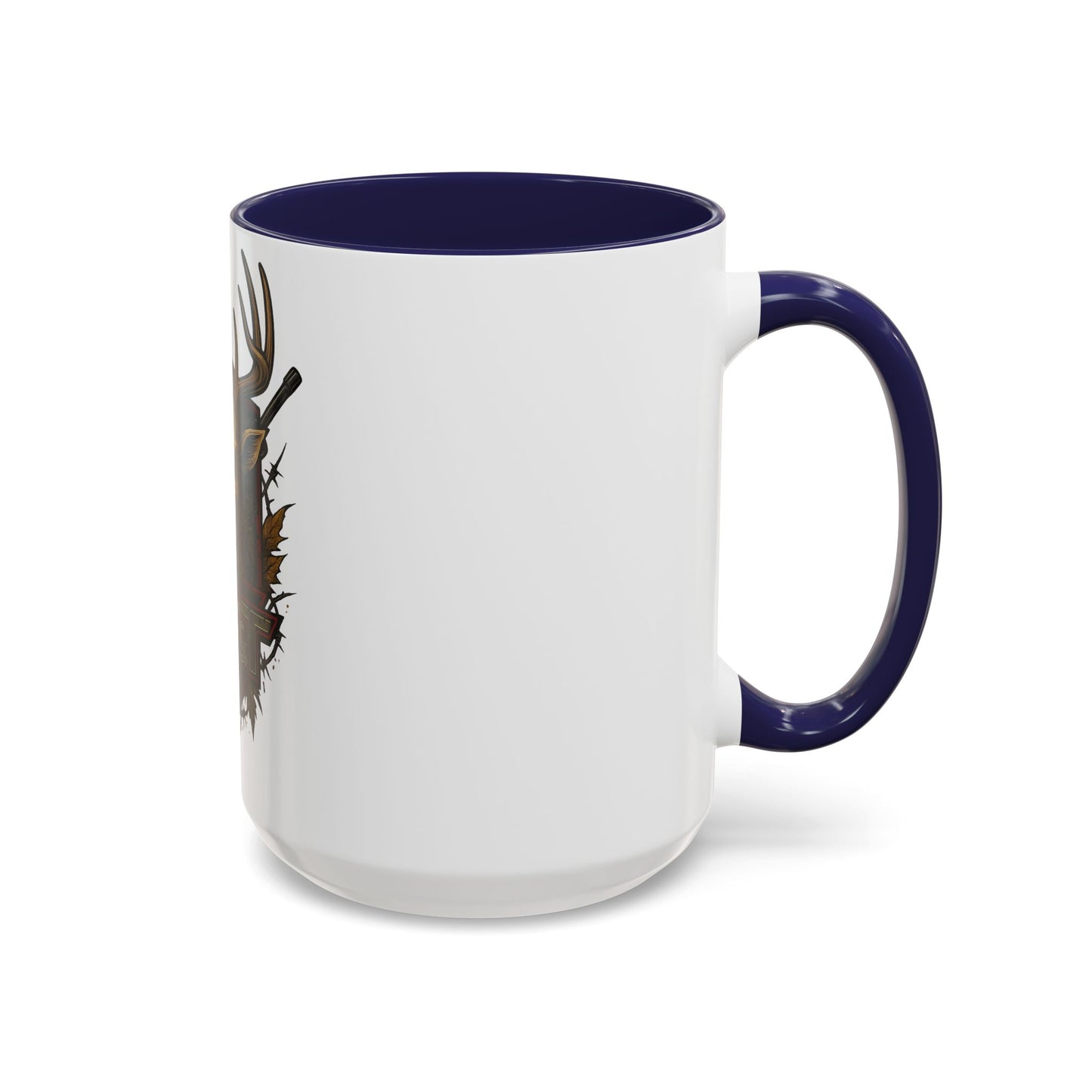 🎯 “RW&T Hunting Skull – Antlers & Rifles Edition” | Hunting-Themed Coffee Mug | Outdoor Enthusiast Gift | Rustic Home Decor | 11/15oz Accent Mug | Perfect for Campers & Hunters, Holiday Gift