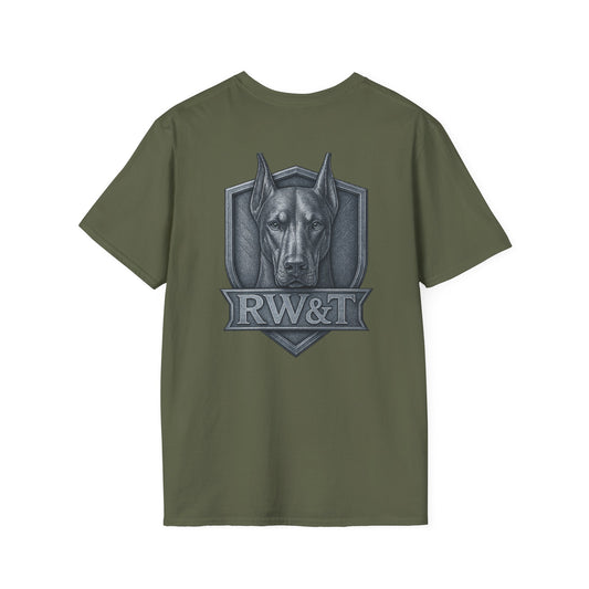 RW&T Doberman | Unisex Softstyle T-Shirt