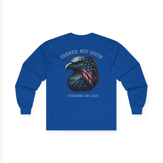 “Earned, Not Given” – Veterans Day Limited Edition Long Sleeve | Eagle