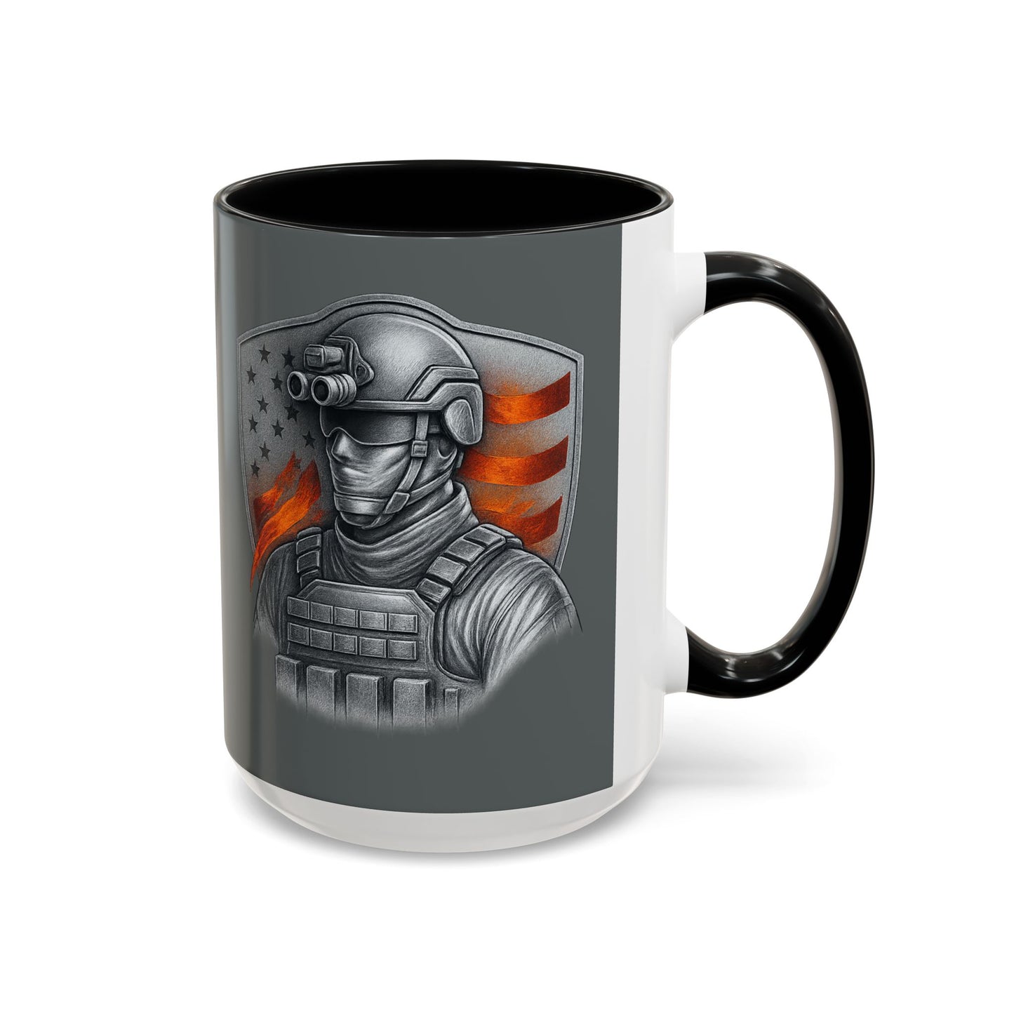 Patriotic Coffee Mug | 15oz | Soldier | RW&T