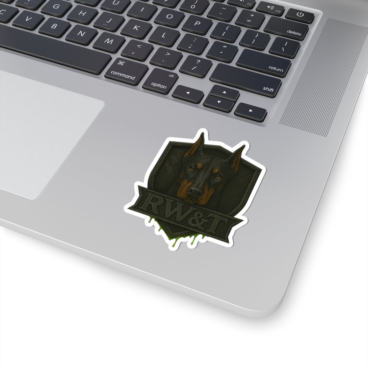 Doberman Kiss-Cut Stickers, Dog Lover Gifts, Vinyl Decals, Pet Accessories, Laptop Stickers, Animal Art Decor