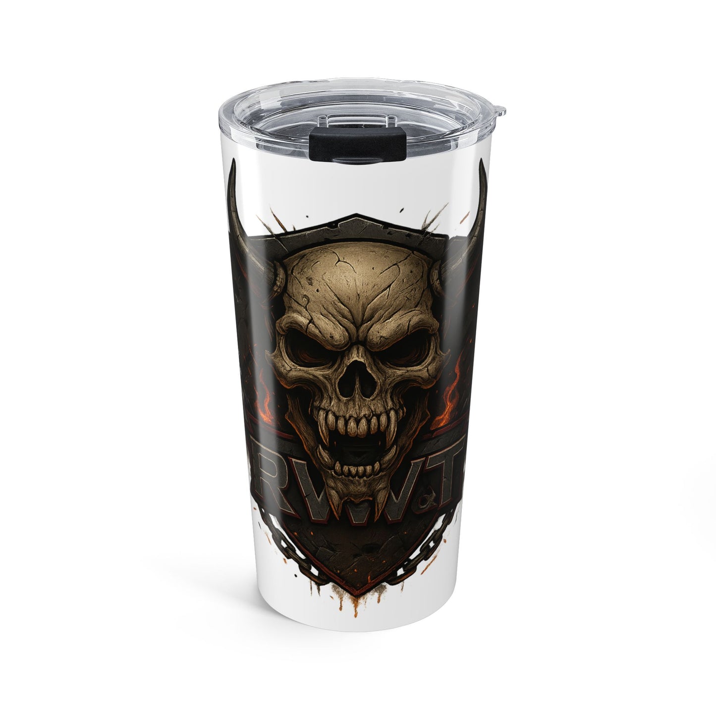 Tumbler 20oz | ⚔️ War Beast | Spiked Skull