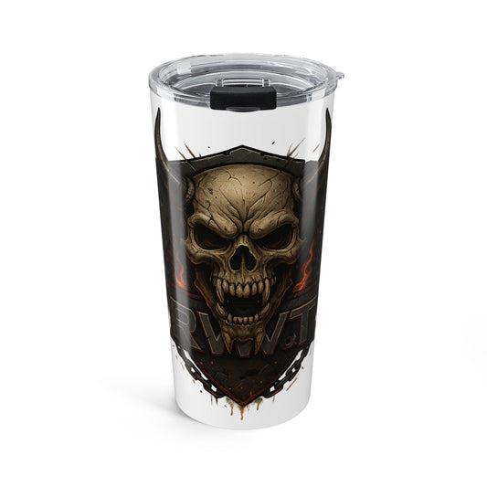 Tumbler 20oz | ⚔️ War Beast | Spiked Skull