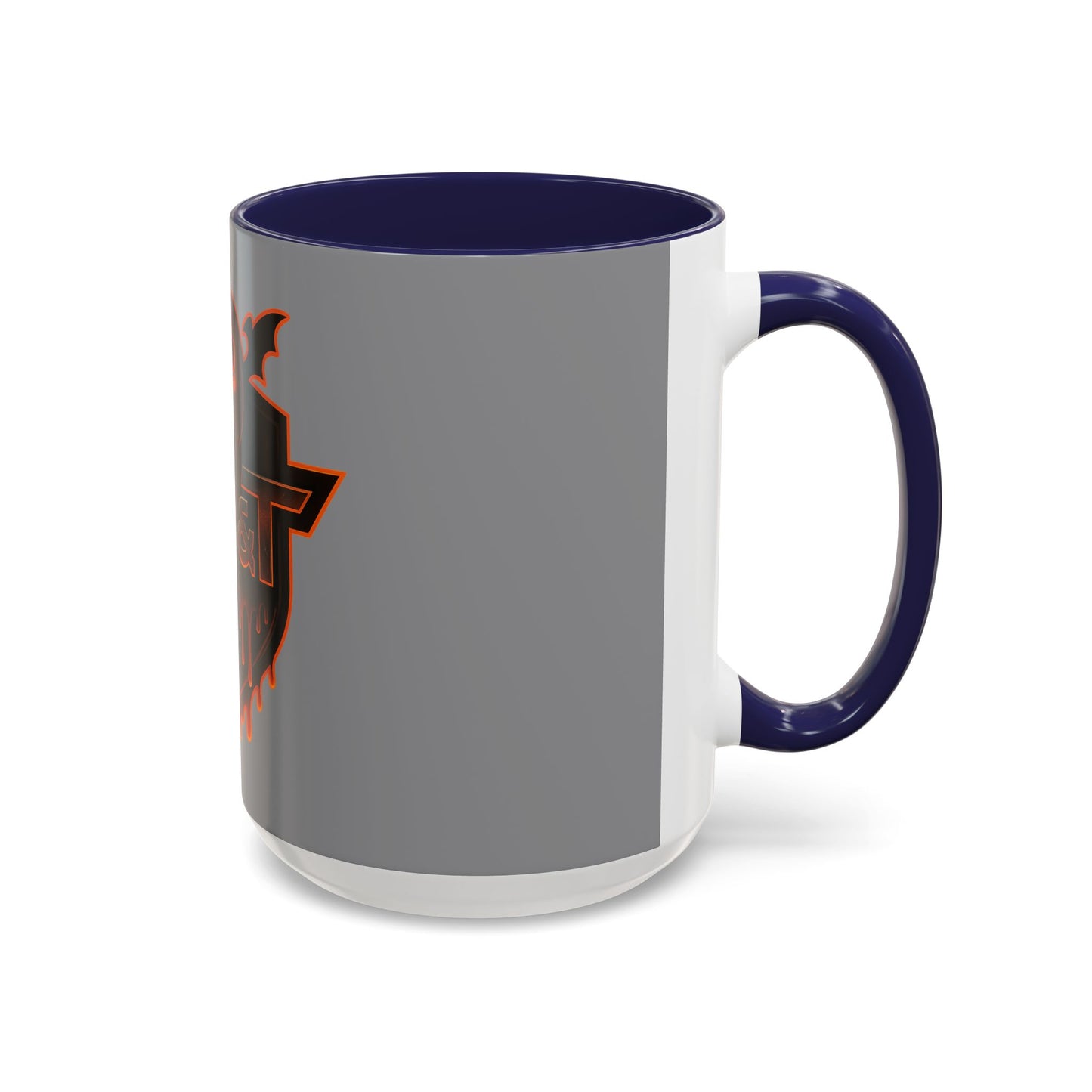 Skull & Pumpkin Mug | Spooky Gift for Horror Fans | Trick or Treat | Accent Coffee Mug (11, 15oz)