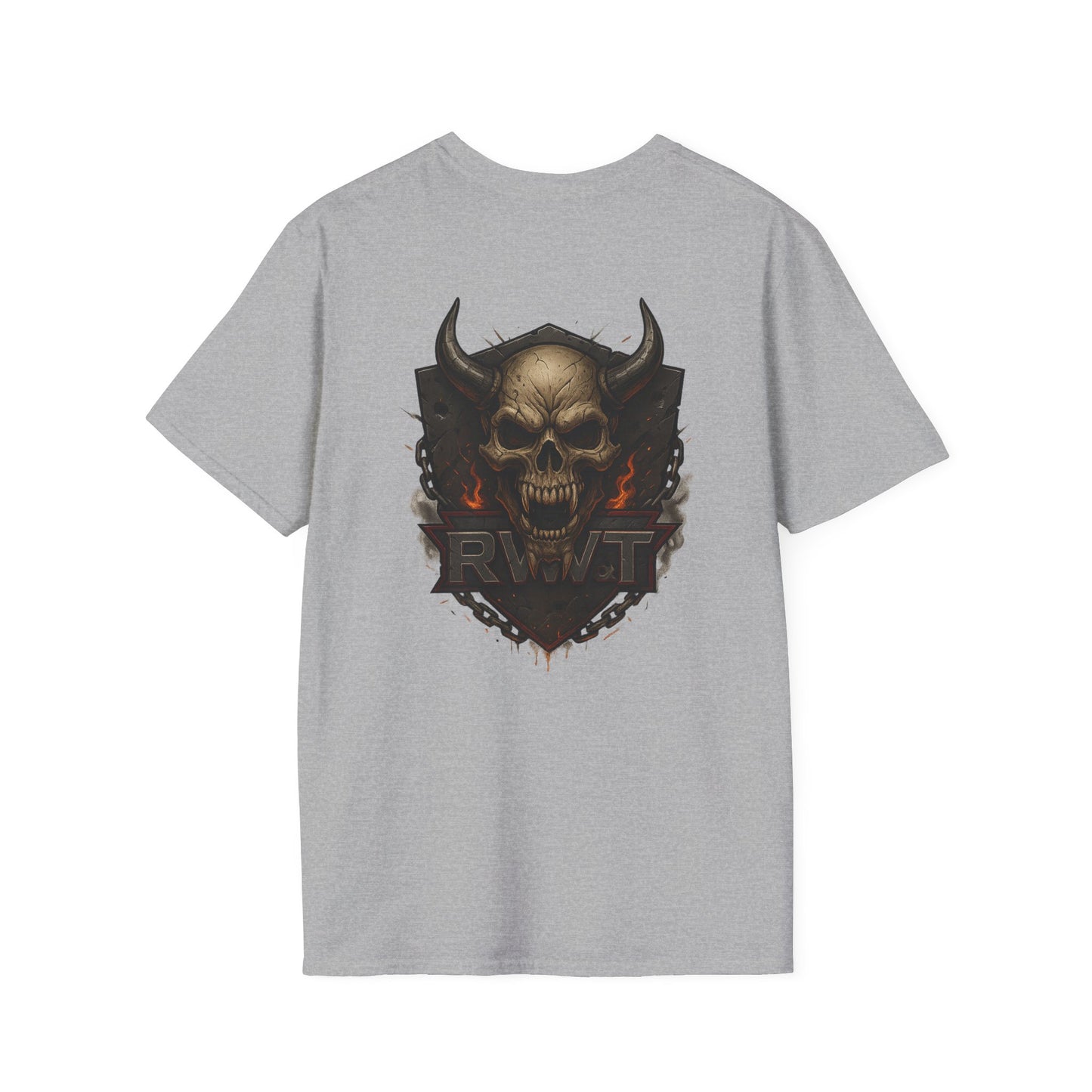 ⚔️ “RW&T War Beast – Spiked Skull Edition” | Unisex Softstyle T-Shirt