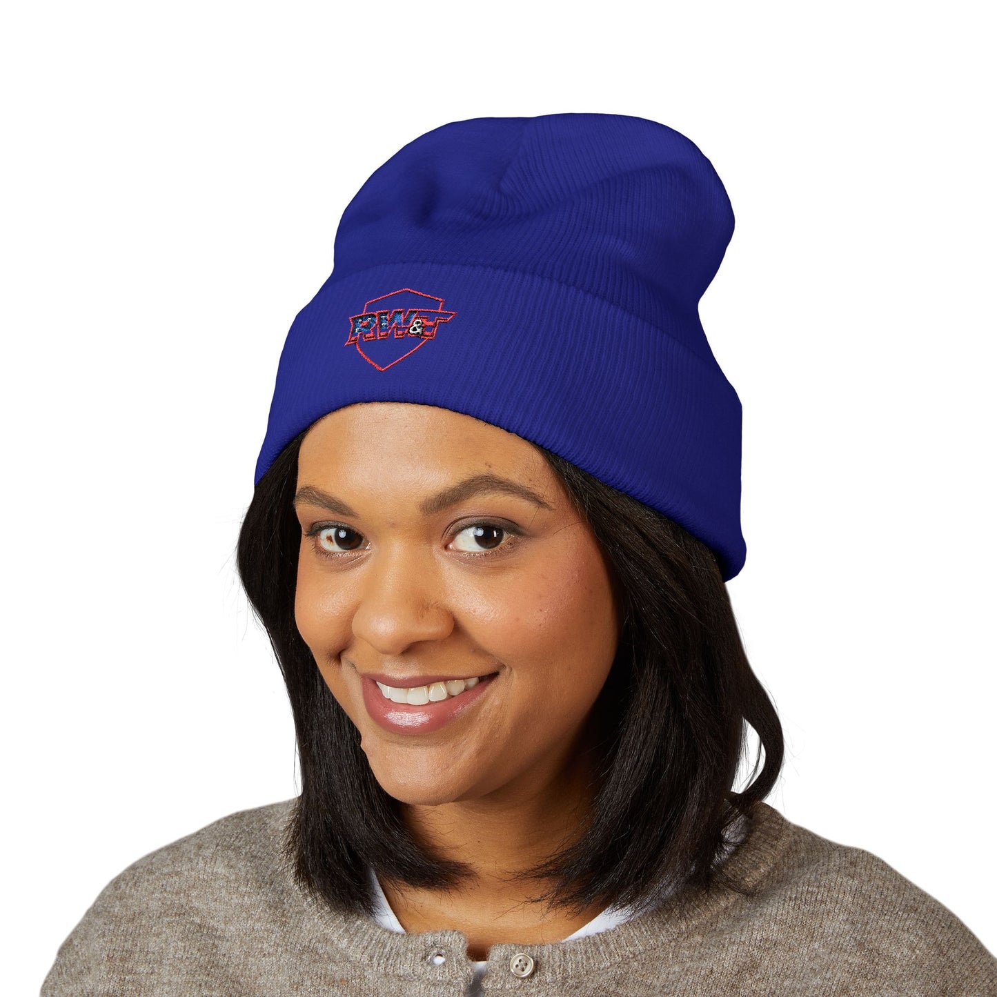 RW&T | Beanie | Toboggan | Classic Cuffed Beanie | Embroidered