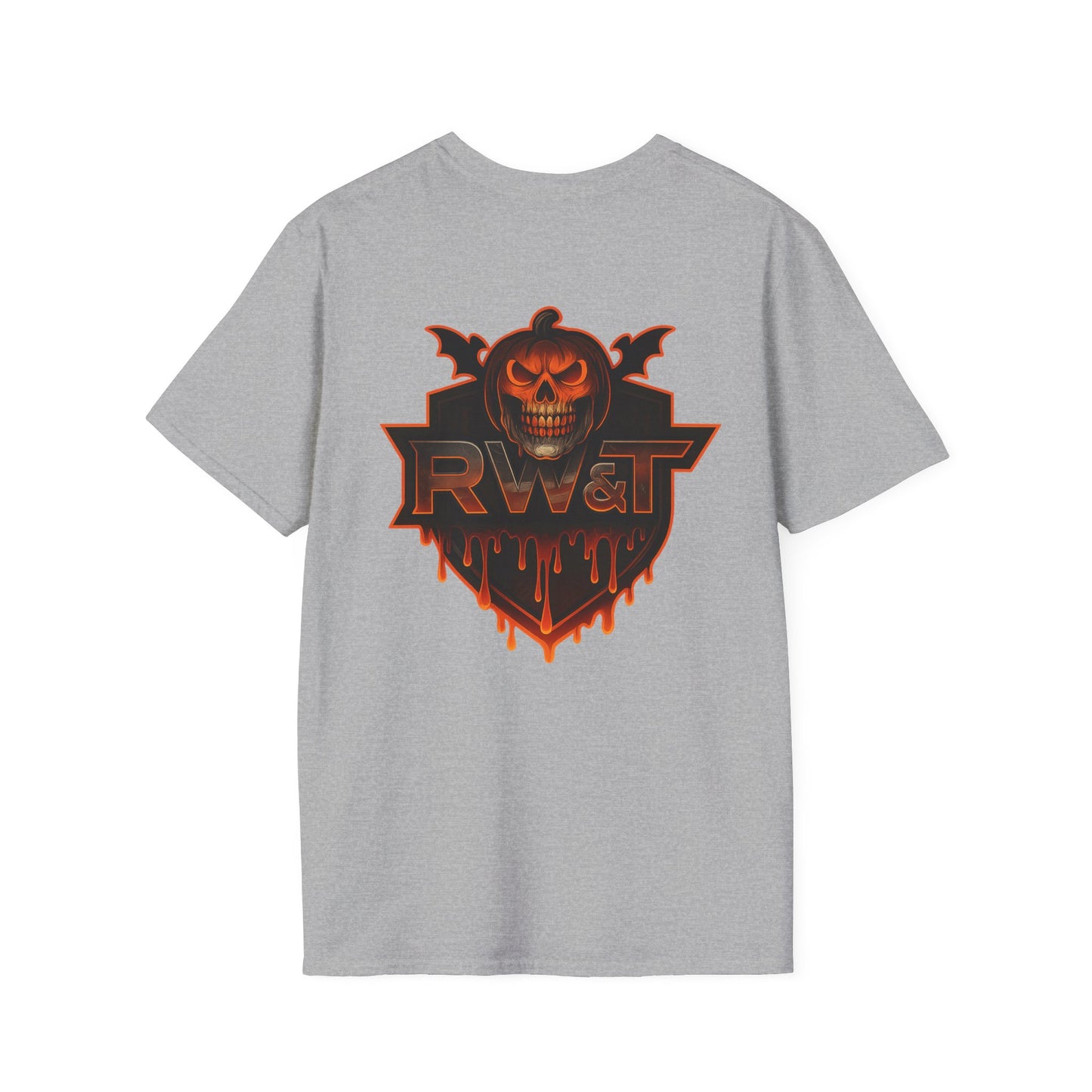 Halloween Graphic Tee, Unisex Softstyle T-Shirt, Spooky Shirt, Casual Wear, Halloween Costume, Fall Fashion