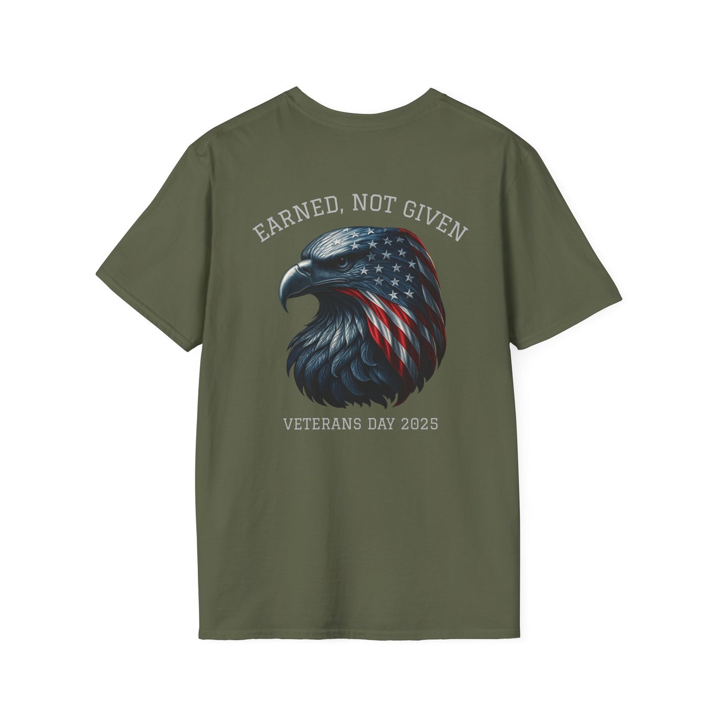“Earned, Not Given” – Veterans Day Limited Edition Tee | Eagle