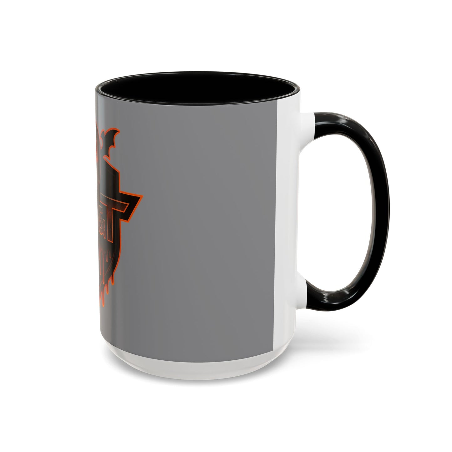 Skull & Pumpkin Mug | Spooky Gift for Horror Fans | Trick or Treat | Accent Coffee Mug (11, 15oz)