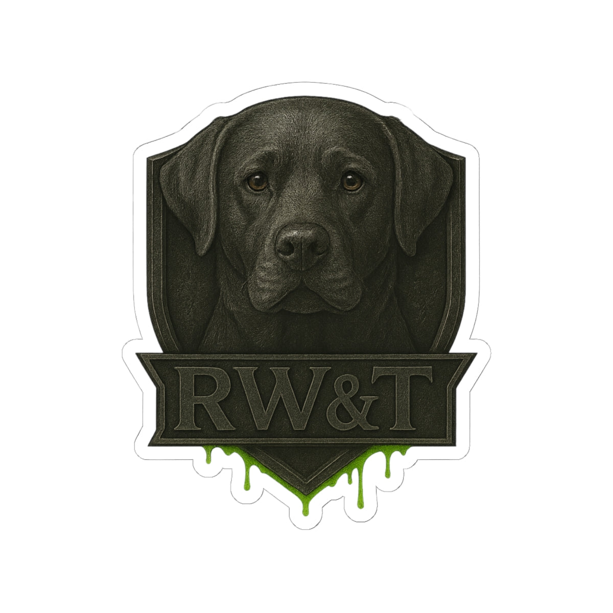 Stylish Pet Lover Kiss-Cut Stickers | Dog Decor, Laptop Stickers, Gift for Dog Owners, Animal Enthusiasts, Custom Pet Stickers