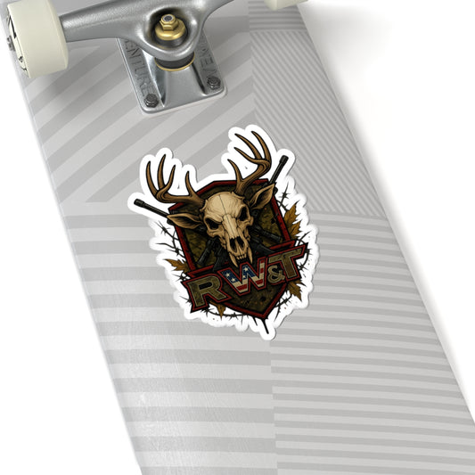 Bold Wilderness Kiss-Cut Stickers for Nature Lovers, Laptop Decor, Hunting Gear, Outdoor Enthusiasts, Unique Gifts, Party Favors