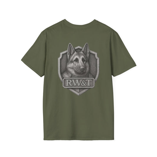 RW&T German Shepherd | Unisex Softstyle T-Shirt