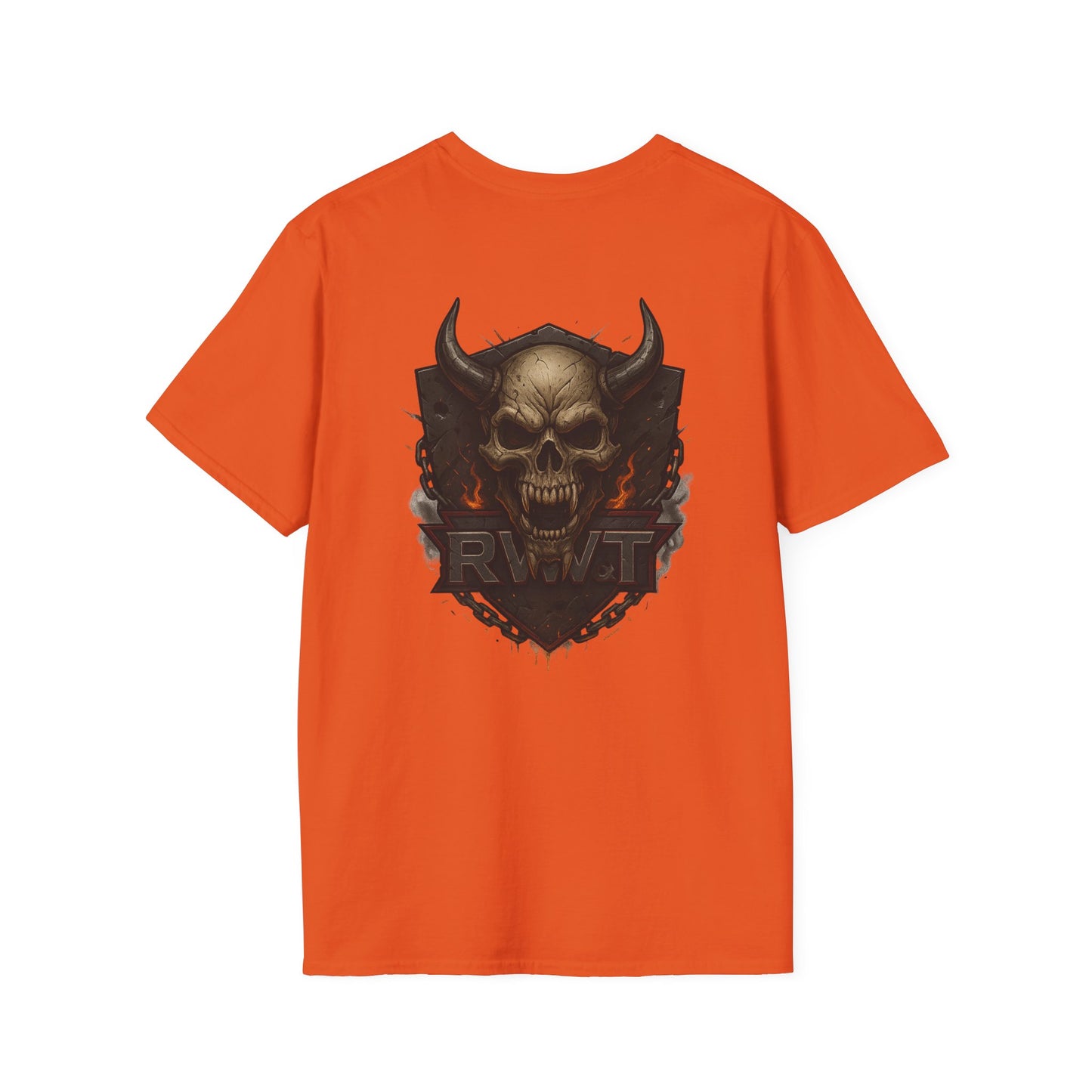 ⚔️ “RW&T War Beast – Spiked Skull Edition” | Unisex Softstyle T-Shirt