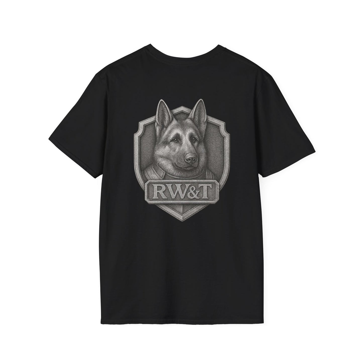 RW&T German Shepherd | Unisex Softstyle T-Shirt