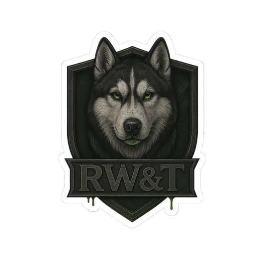 Husky Kiss-Cut Stickers, Perfect for Dog Lovers, Laptop Decals, Pet Enthusiasts, Gift Ideas, Personalized Decor