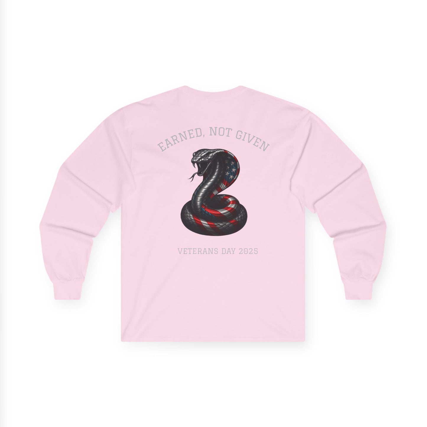 “Earned, Not Given” – Veterans Day Limited Edition Long Sleeve | Snake